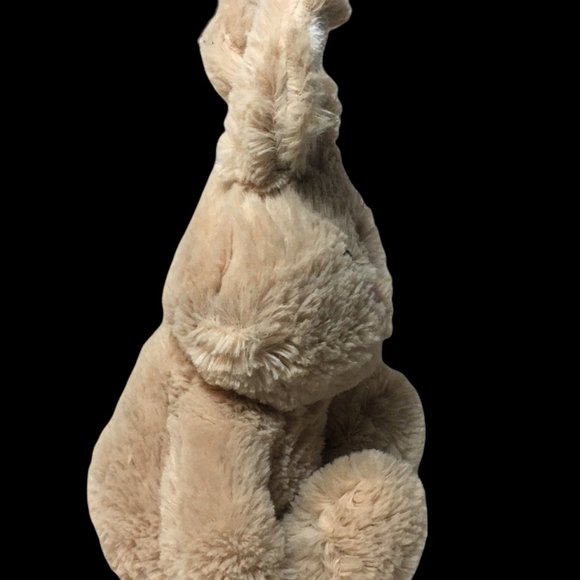 HTF Animal Adventure Tan Bunny Rabbit Plush Cream Ears Sweet Sprouts 2015 Lovey - Picture 5 of 7